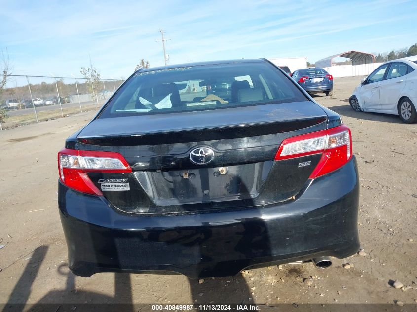 2014 Toyota Camry Se VIN: 4T1BF1FK1EU400733 Lot: 40849987