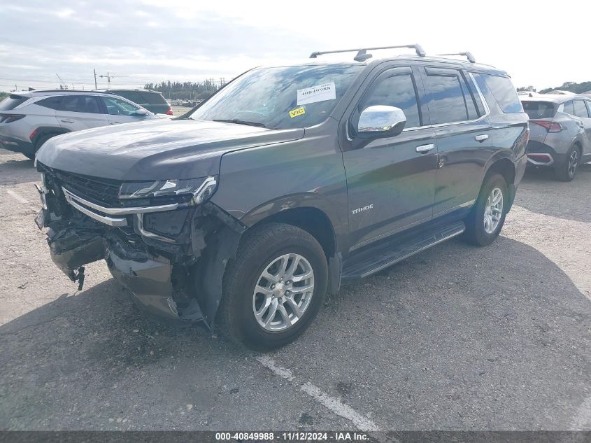 2021 Chevrolet Tahoe 2Wd Lt VIN: 1GNSCNKDXMR149909 Lot: 40849988