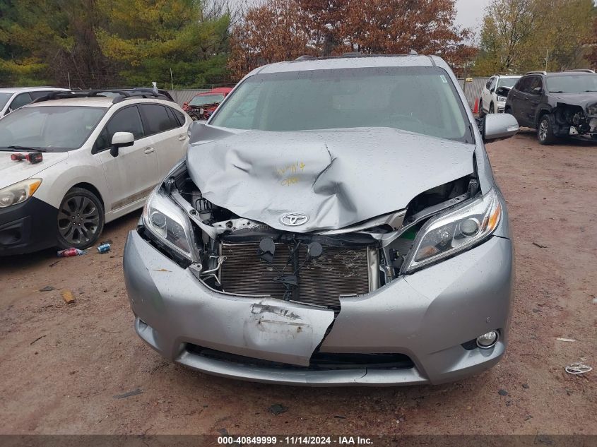 2016 Toyota Sienna Limited 7 Passenger VIN: 5TDYK3DC4GS749555 Lot: 40849999