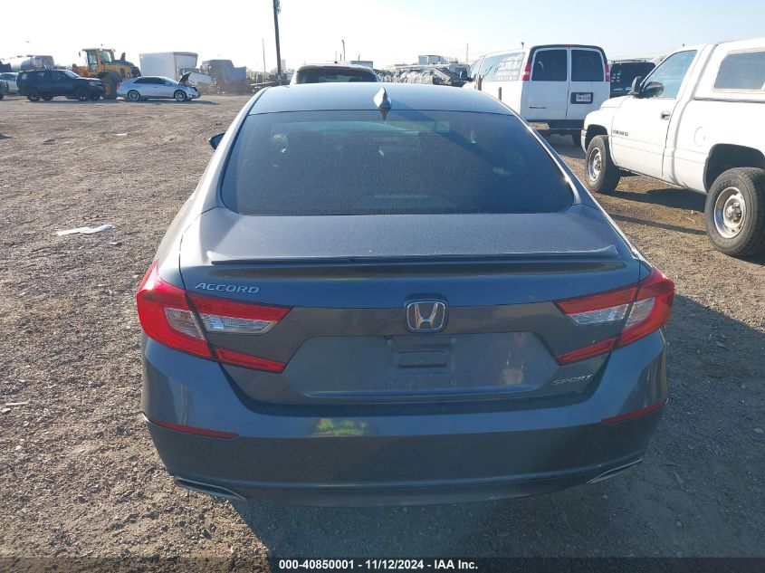 2019 Honda Accord Sport VIN: 1HGCV1F34KA142050 Lot: 40850001