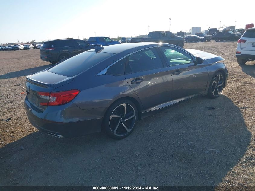 VIN 1HGCV1F34KA142050 2019 Honda Accord, Sport no.4