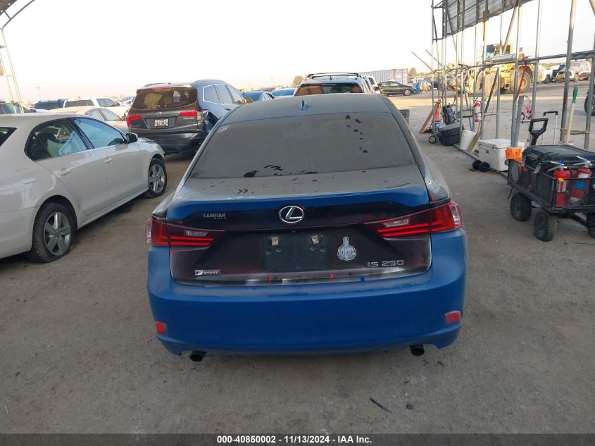 2015 Lexus Is 250 VIN: JTHBF1D29F5067988 Lot: 40850002