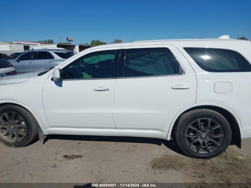 2017 Dodge Durango R/T Rwd VIN: 1C4SDHCT8HC724417 Lot: 40850007