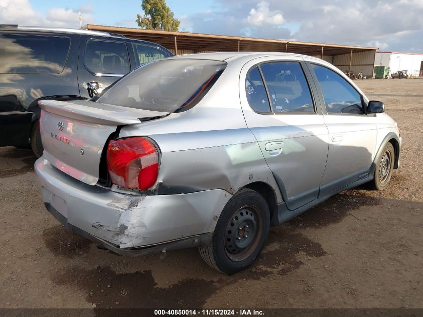 2002 Toyota Echo VIN: JTDBT123120225124 Lot: 40850014