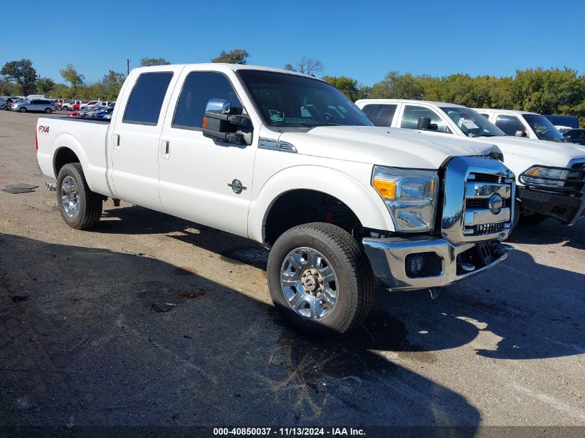 2013 Ford F-250 Lariat VIN: 1FT7W2BT1DEB33486 Lot: 40850037