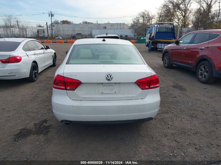 2013 Volkswagen Passat 2.5L Se VIN: 1VWBP7A37DC112141 Lot: 40850039