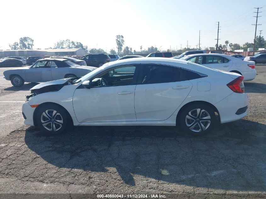 2018 Honda Civic Lx VIN: 2HGFC2F56JH502719 Lot: 40850043