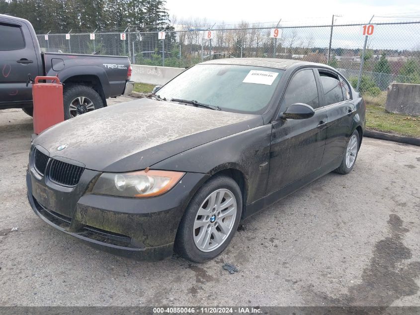 2006 BMW 325I VIN: WBAVB17526NH93451 Lot: 40850046