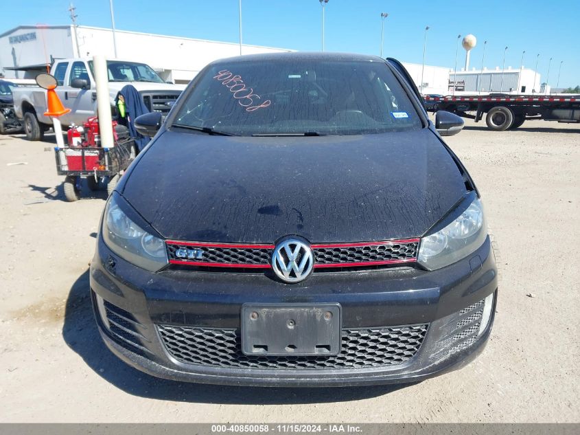 2014 Volkswagen Gti Wolfsburg Edition VIN: WVWGD7AJ2EW009533 Lot: 40850058