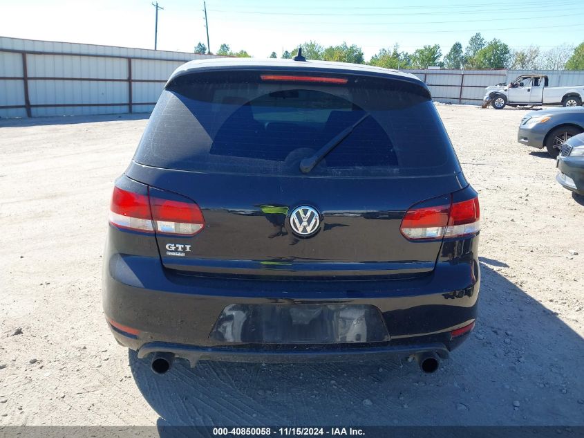 2014 Volkswagen Gti Wolfsburg Edition VIN: WVWGD7AJ2EW009533 Lot: 40850058