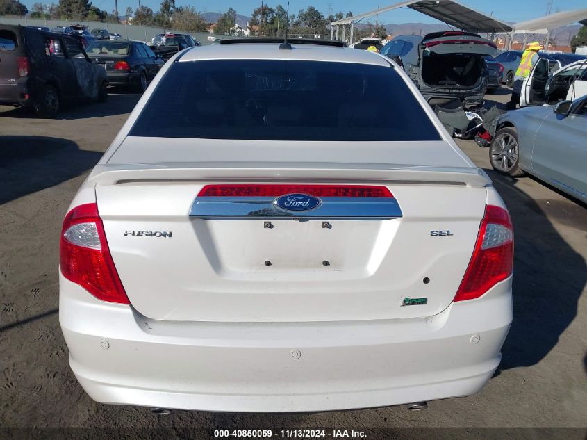 2010 Ford Fusion Sel VIN: 3FAHP0JG4AR423648 Lot: 40850059