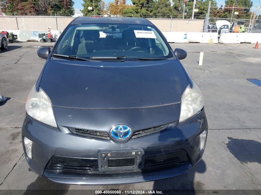 2013 Toyota Prius Two VIN: JTDKN3DU5D5559643 Lot: 40850060