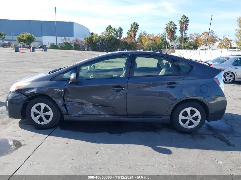 2013 Toyota Prius Two VIN: JTDKN3DU5D5559643 Lot: 40850060