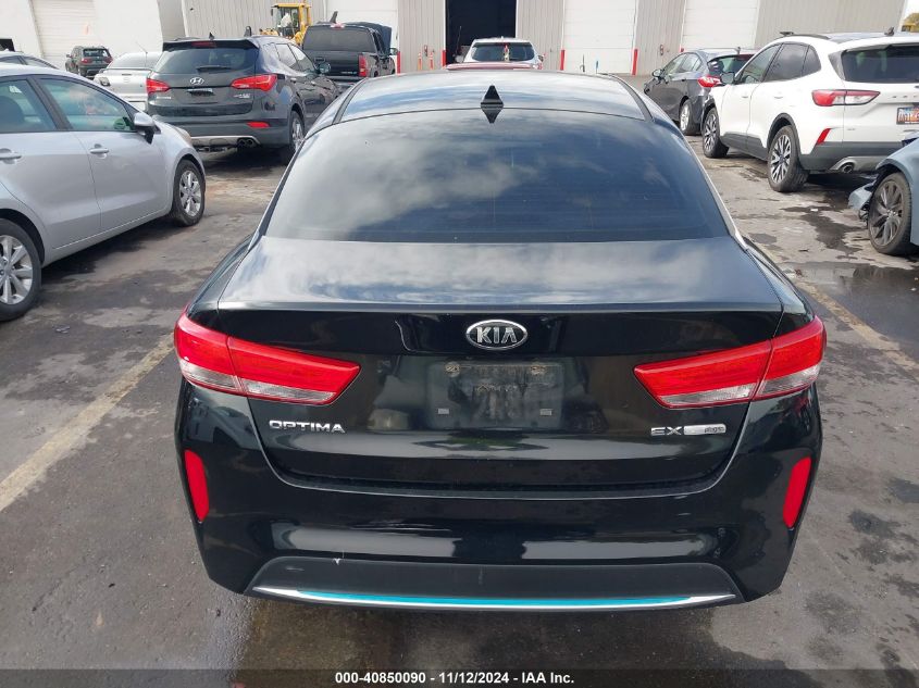 2017 Kia Optima Plug-In Hybrid Ex VIN: KNAGV4LD6H5011036 Lot: 40850090