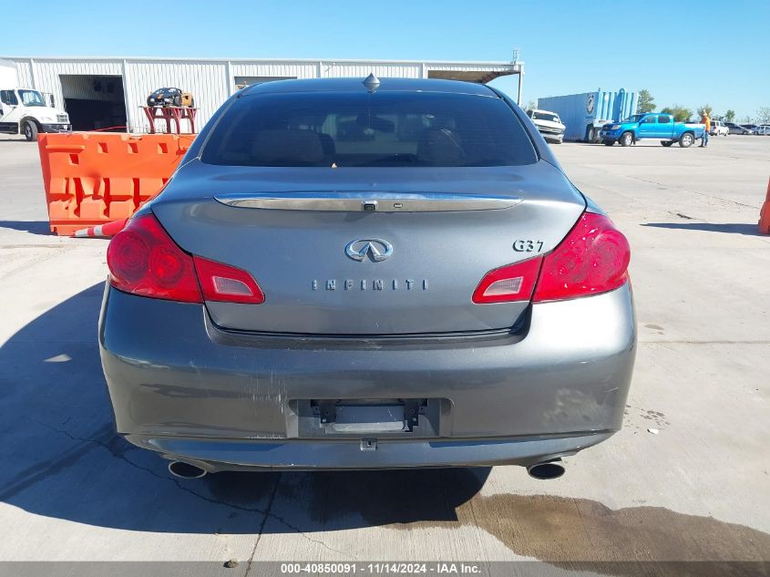 2012 Infiniti G37 Journey VIN: JN1CV6AP7CM624309 Lot: 40850091