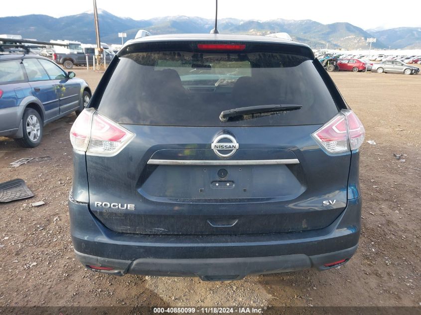 2015 Nissan Rogue Sv VIN: KNMAT2MT3FP563507 Lot: 40850099