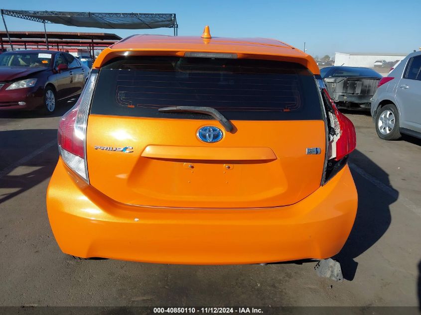 2015 Toyota Prius C Two VIN: JTDKDTB36F1114898 Lot: 40850110