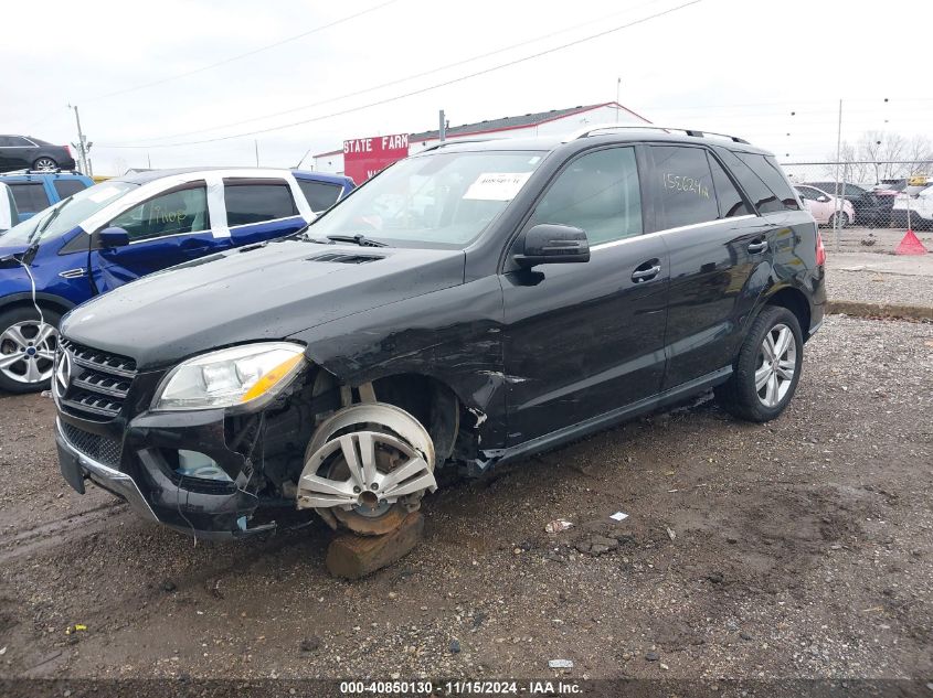 2013 Mercedes-Benz Ml 350 VIN: 4JGDA5JB0DA195170 Lot: 40850130