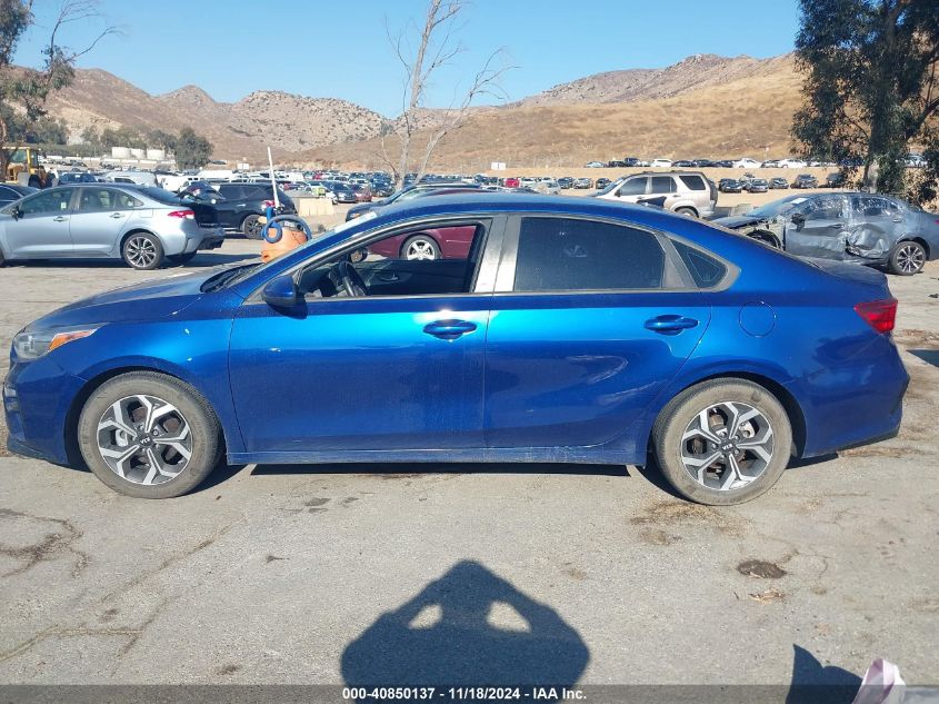 2020 Kia Forte Lxs VIN: 3KPF24AD0LE204905 Lot: 40850137