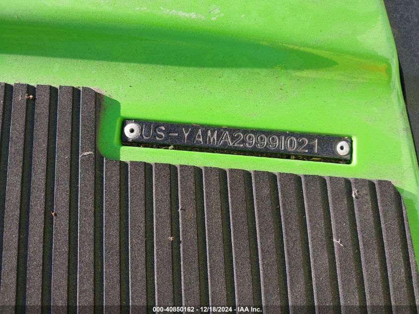 2021 Yamaha Vx110 Deluxe VIN: 00000YAMA29991021 Lot: 40850162