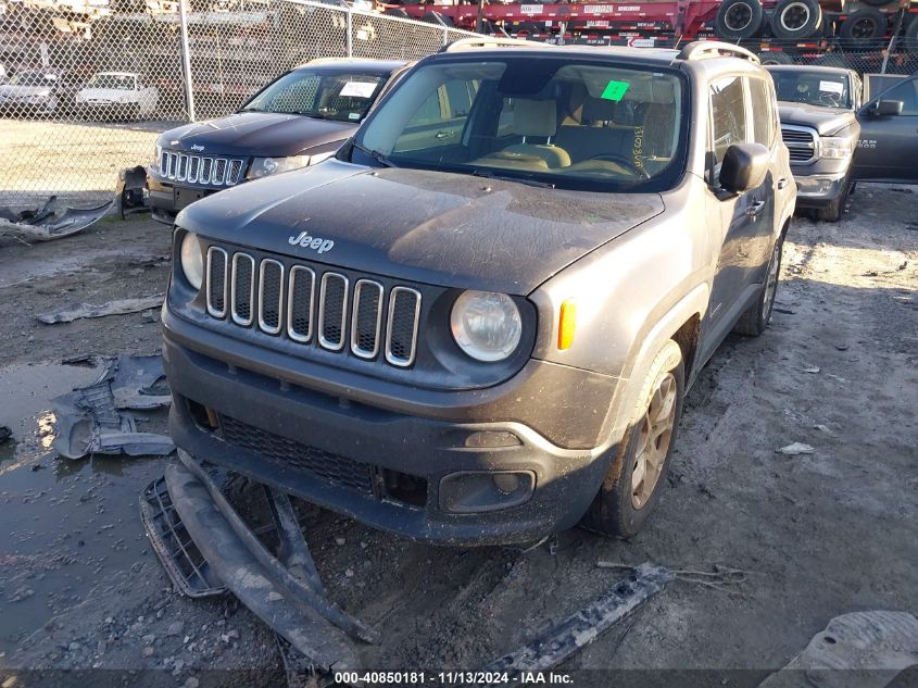 VIN ZACCJABB6HPG42596 2017 Jeep Renegade, Latitude Fwd no.2