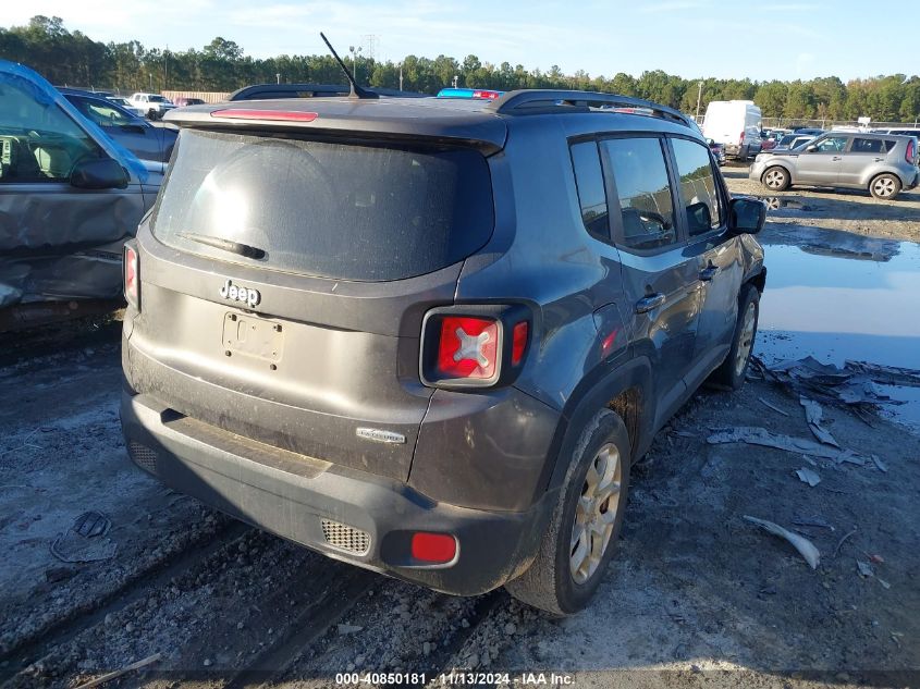 VIN ZACCJABB6HPG42596 2017 Jeep Renegade, Latitude Fwd no.4