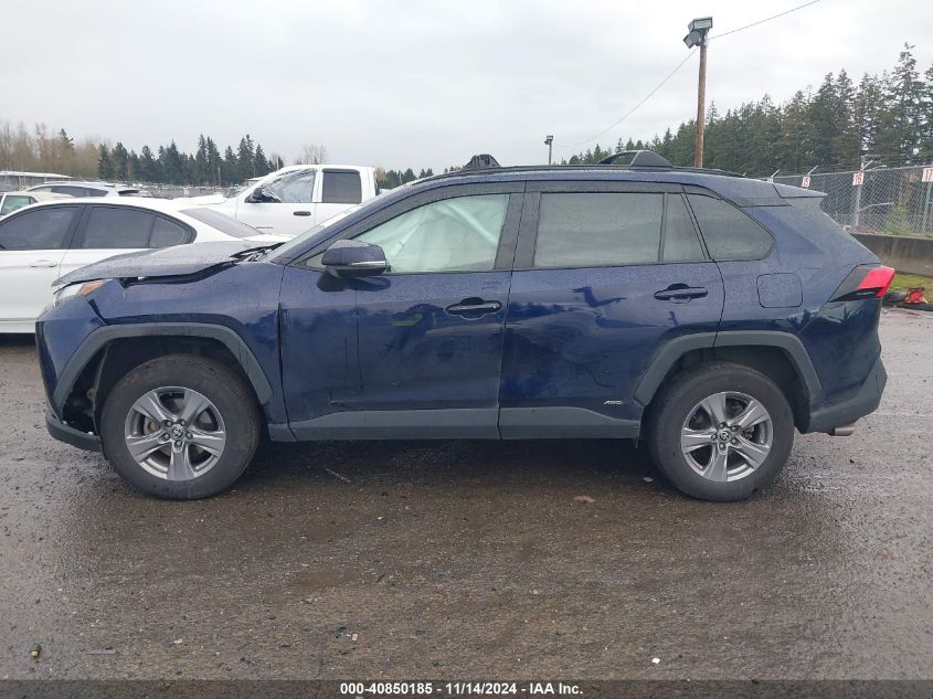 2022 TOYOTA RAV4 HYBRID XLE - 4T3RWRFV5NU060078