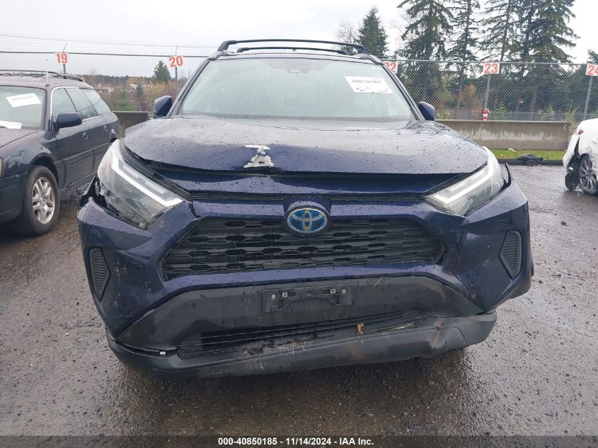 2022 TOYOTA RAV4 HYBRID XLE - 4T3RWRFV5NU060078