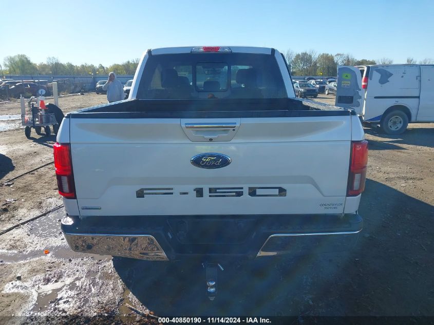 2018 Ford F-150 Lariat VIN: 1FTEW1EG9JKE34150 Lot: 40850190