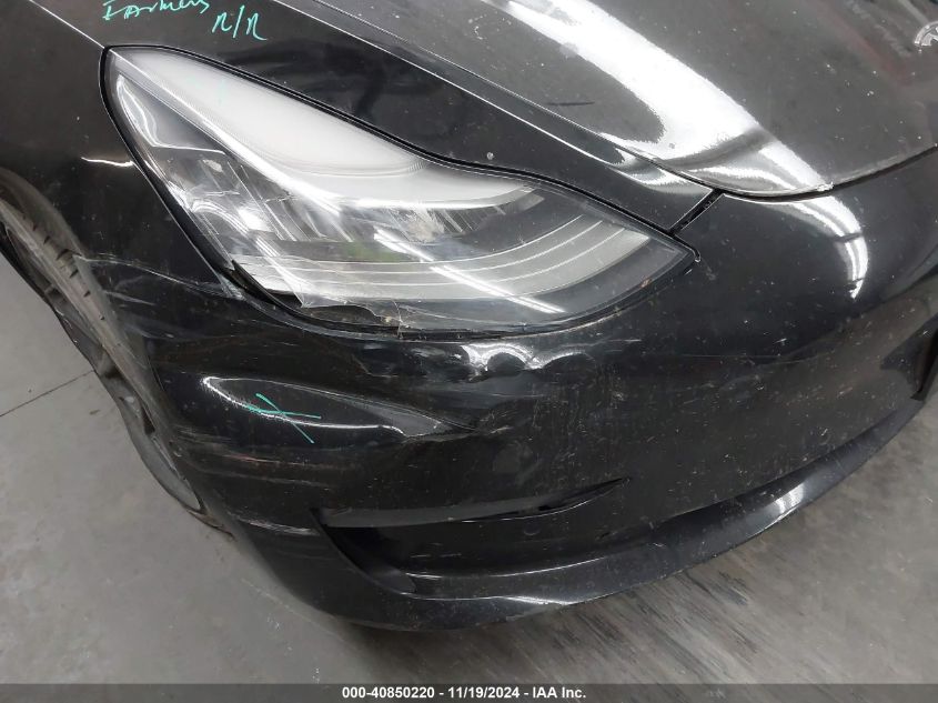 2020 Tesla Model 3 Standard Range Plus Rear-Wheel Drive/Standard Range Rear-Wheel Drive VIN: 5YJ3E1EA5LF609287 Lot: 40850220