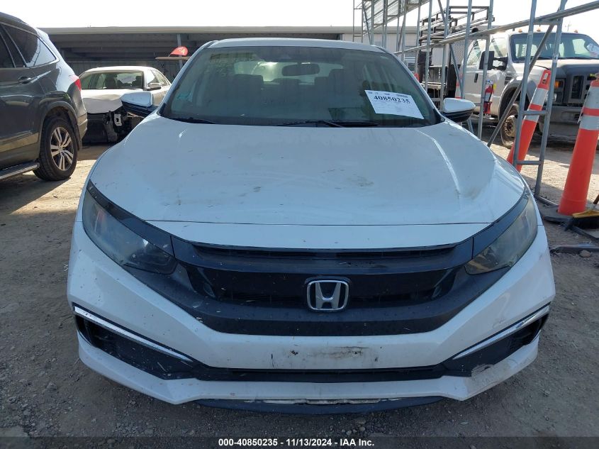 2019 Honda Civic Lx VIN: 19XFC2F6XKE030285 Lot: 40850235