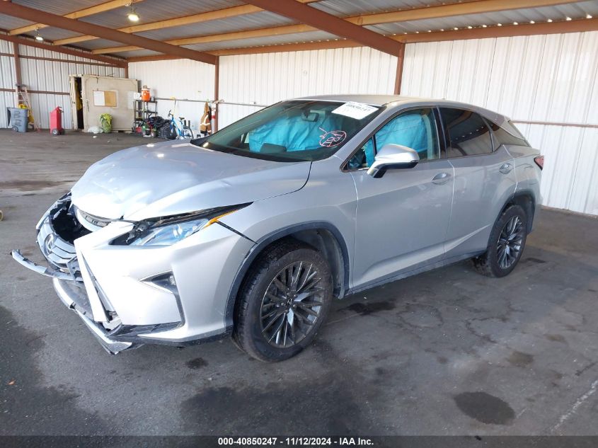 2016 Lexus Rx 350 VIN: 2T2BZMCA7GC001202 Lot: 40850247