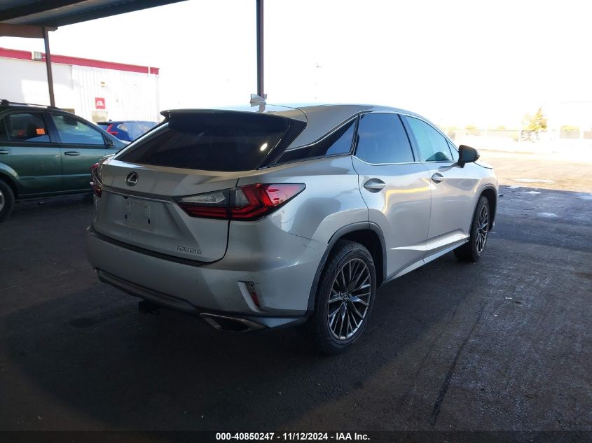 2016 Lexus Rx 350 VIN: 2T2BZMCA7GC001202 Lot: 40850247