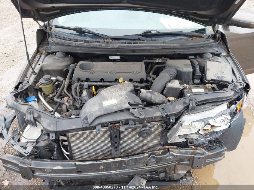 2011 KIA FORTE VIN: KNAFU5A24B5379292