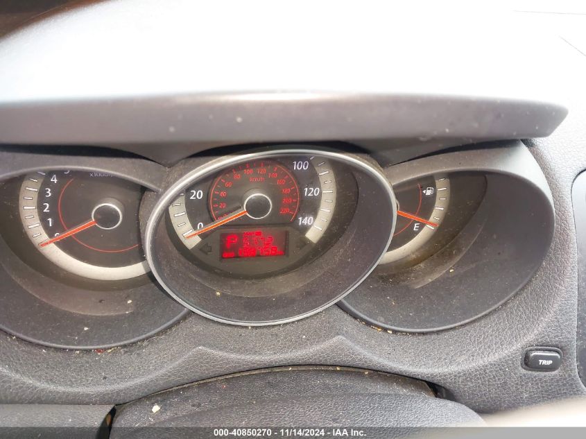 2011 KIA FORTE VIN: KNAFU5A24B5379292