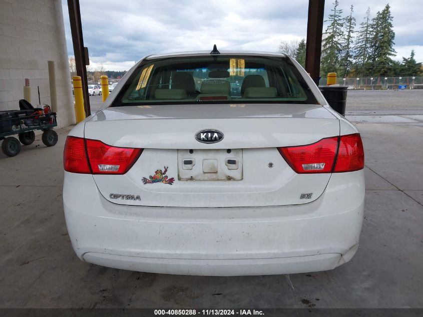 2009 Kia Optima Ex VIN: KNAGE228795292578 Lot: 40850288