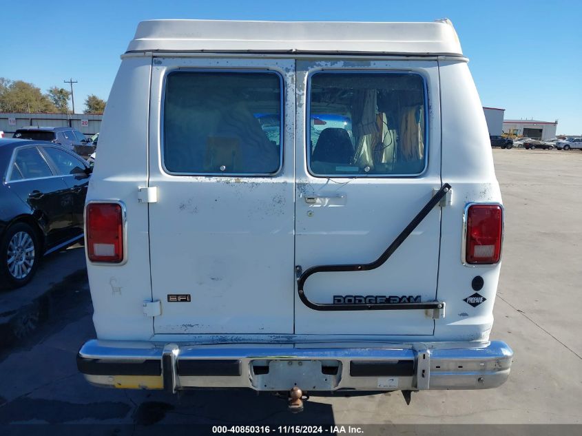 1990 Dodge Ram Van B250 VIN: 2B6HB21Y5LK730507 Lot: 40850316