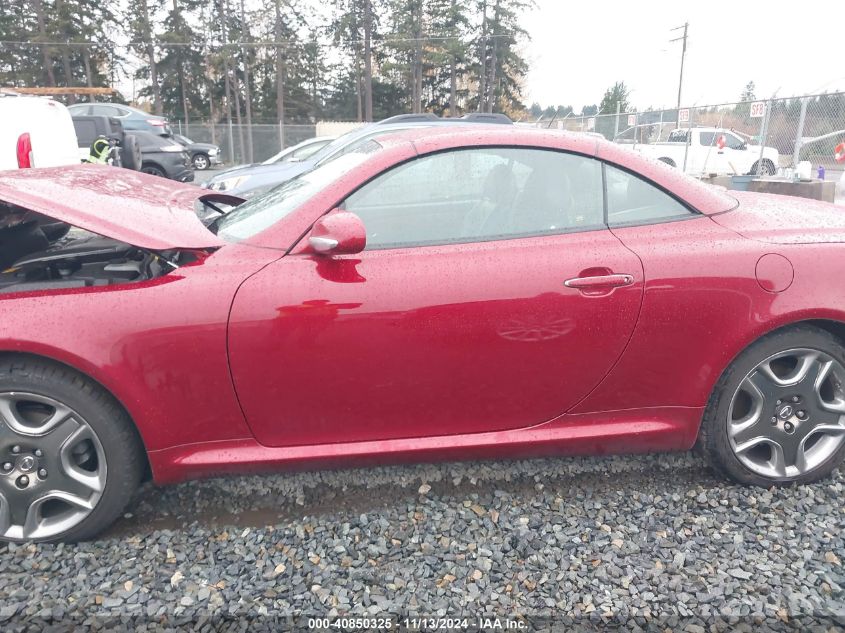 2007 Lexus Sc 430 VIN: JTHFN45Y579014935 Lot: 40850325