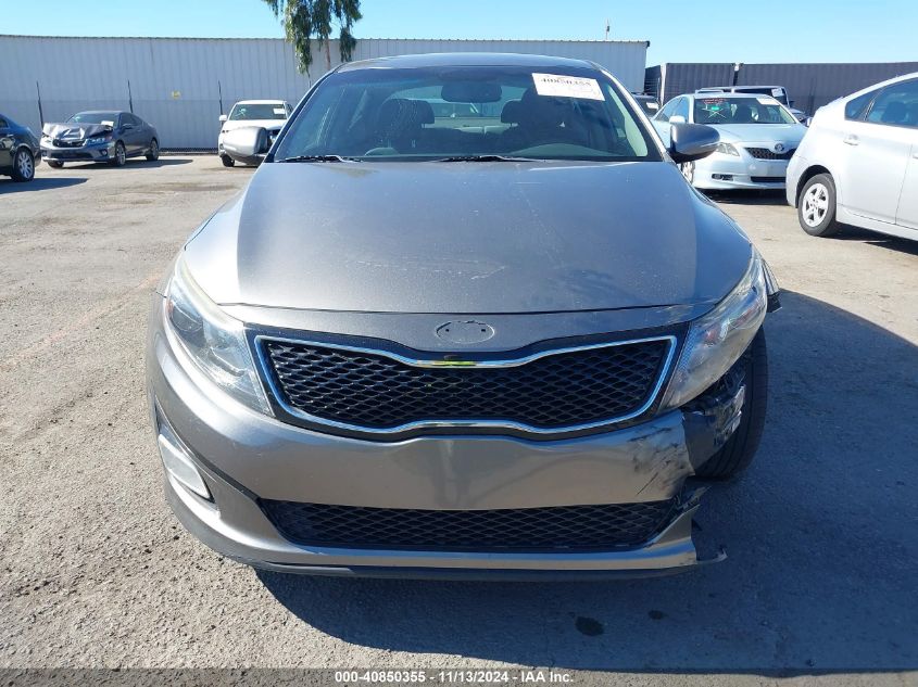 2015 Kia Optima Lx VIN: 5XXGM4A72FG468664 Lot: 40850355