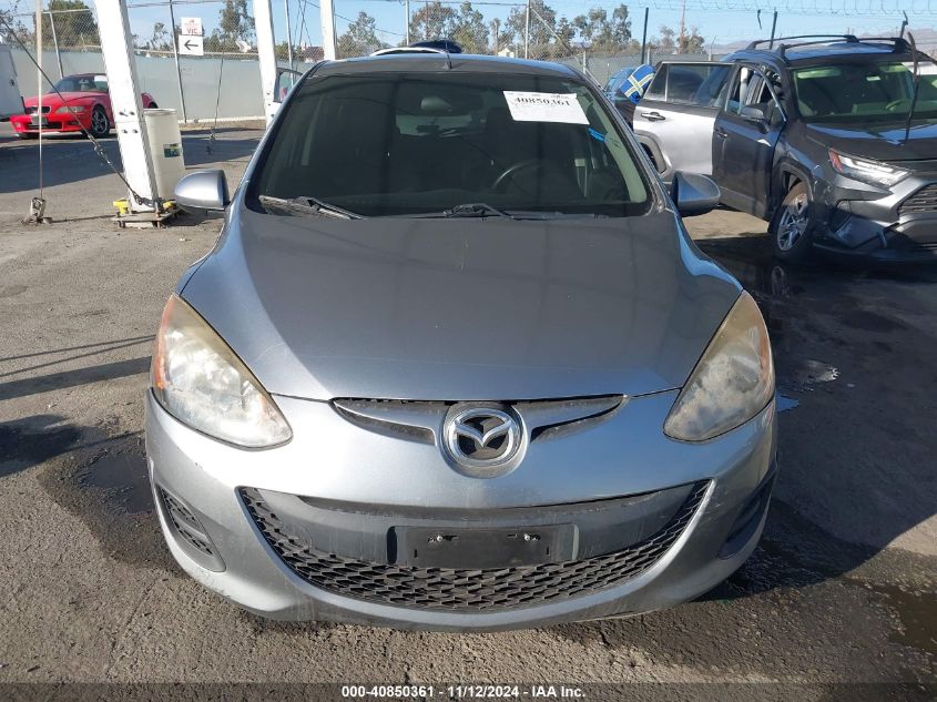 VIN JM1DE1KZ0D0164603 2013 MAZDA MAZDA2 no.12