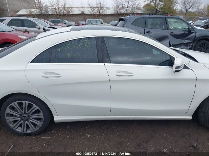 2018 Mercedes-Benz Cla 250 4Matic VIN: WDDSJ4GB8JN528707 Lot: 40850372