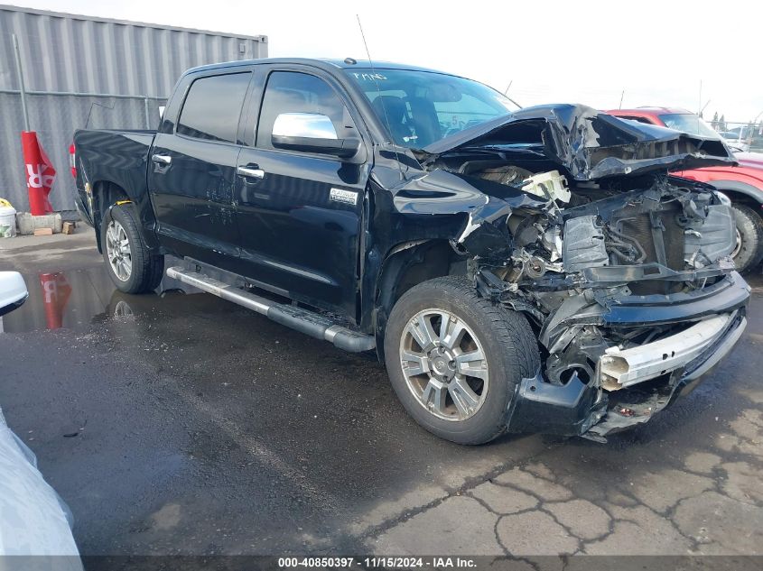 2014 Toyota Tundra Platinum 5.7L V8 VIN: 5TFAW5F17EX404458 Lot: 40850397