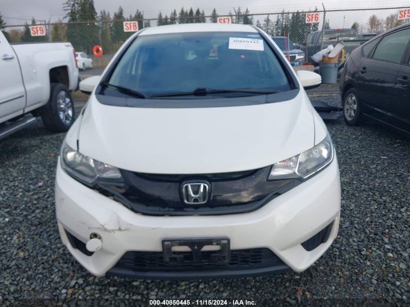 2015 Honda Fit Lx VIN: 3HGGK5H55FM743931 Lot: 40850445