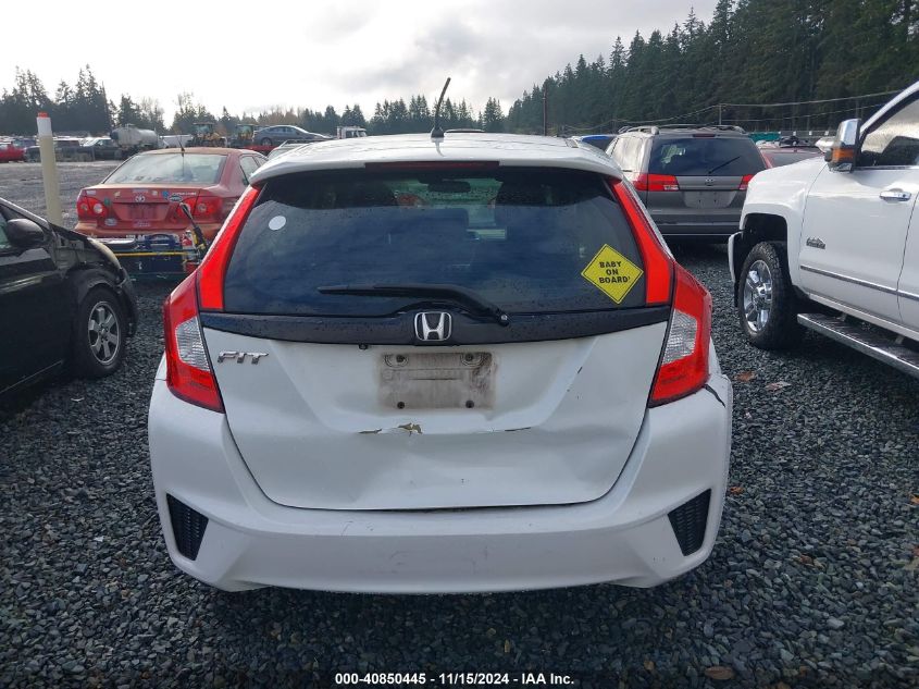 2015 Honda Fit Lx VIN: 3HGGK5H55FM743931 Lot: 40850445