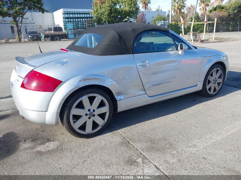 2004 Audi Tt 1.8L VIN: TRUUT28N041018489 Lot: 40850467