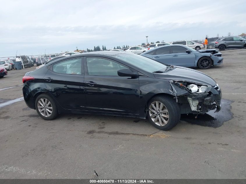 2015 Hyundai Elantra Se VIN: 5NPDH4AE9FH568674 Lot: 40850470