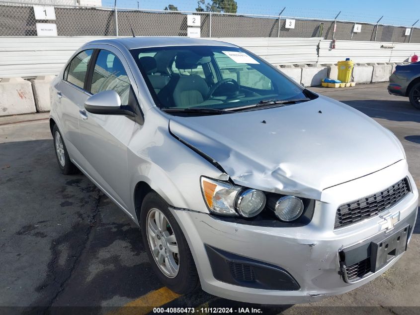 2013 Chevrolet Sonic Lt Auto VIN: 1G1JC5SG7D4241791 Lot: 40850473