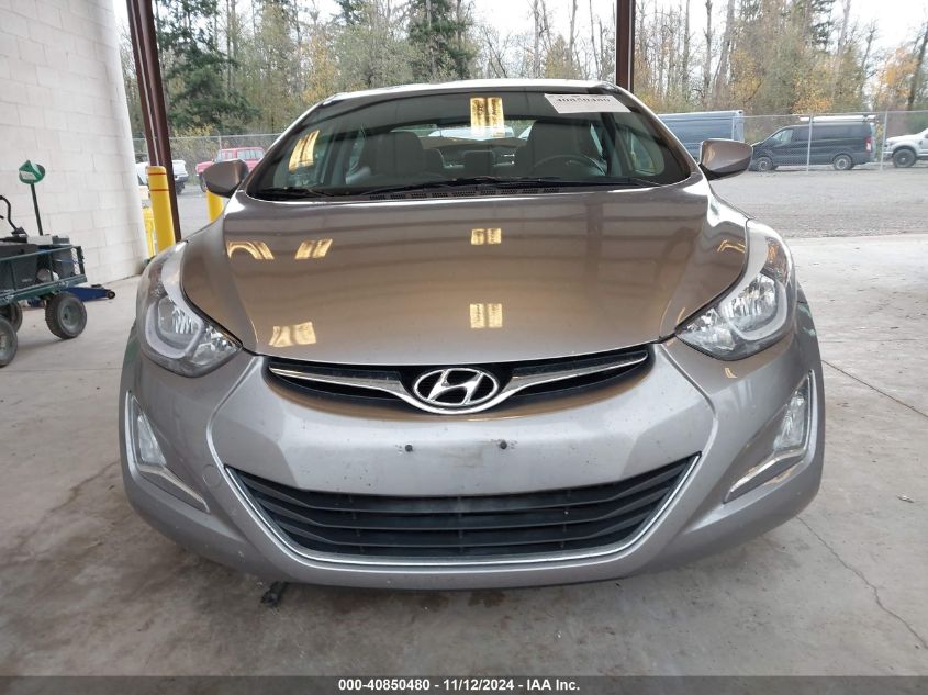 2014 Hyundai Elantra Se VIN: KMHDH4AE6EU042325 Lot: 40850480