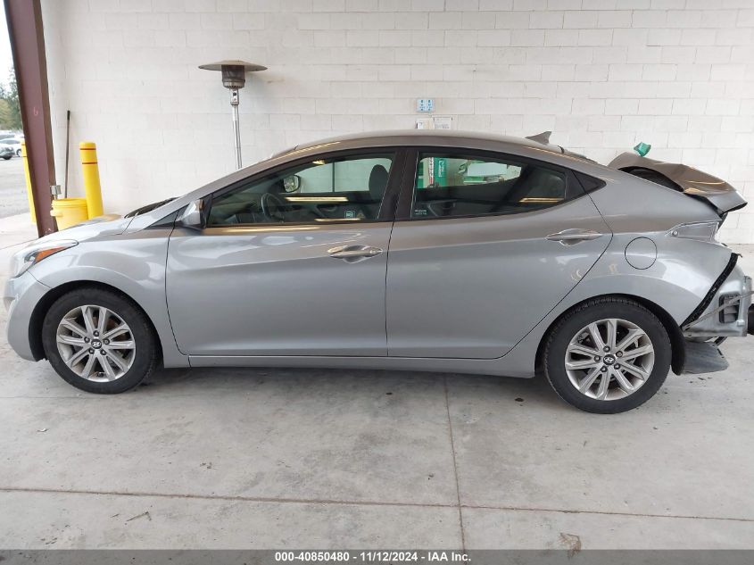 2014 Hyundai Elantra Se VIN: KMHDH4AE6EU042325 Lot: 40850480