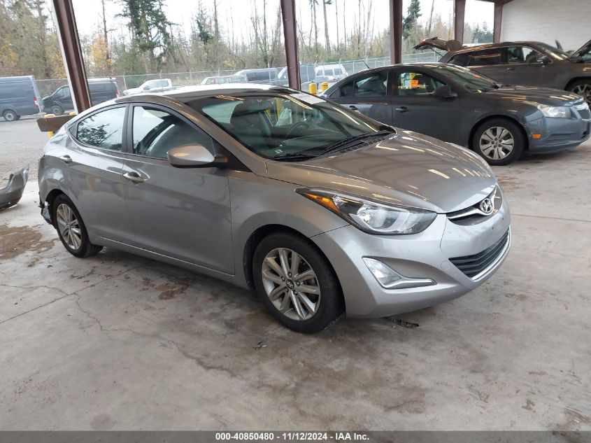 2014 Hyundai Elantra Se VIN: KMHDH4AE6EU042325 Lot: 40850480